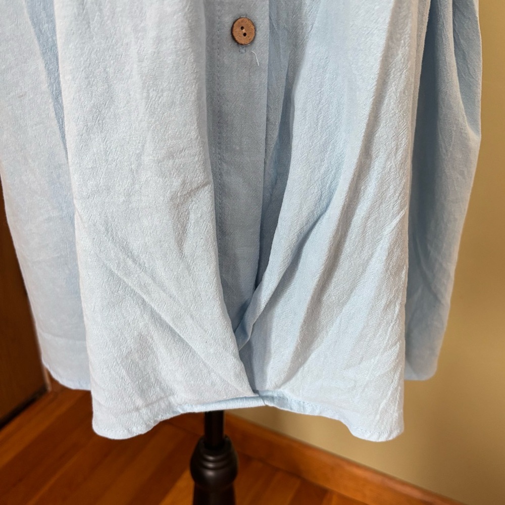 🦋 Breezy Cotton Rich Top with 3/4 Sleeves 🦋 - Picture 4 of 11